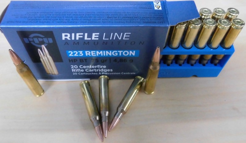PPU 223rem HP 75gr