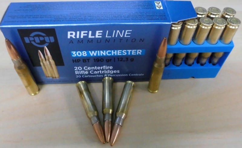 PPU 308win HP 190gr