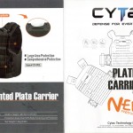Cytac Schutzweste - Plattenträger + Panzerplatten